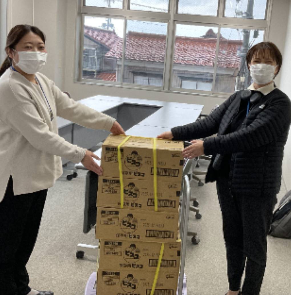 ご寄付いただいたお菓子